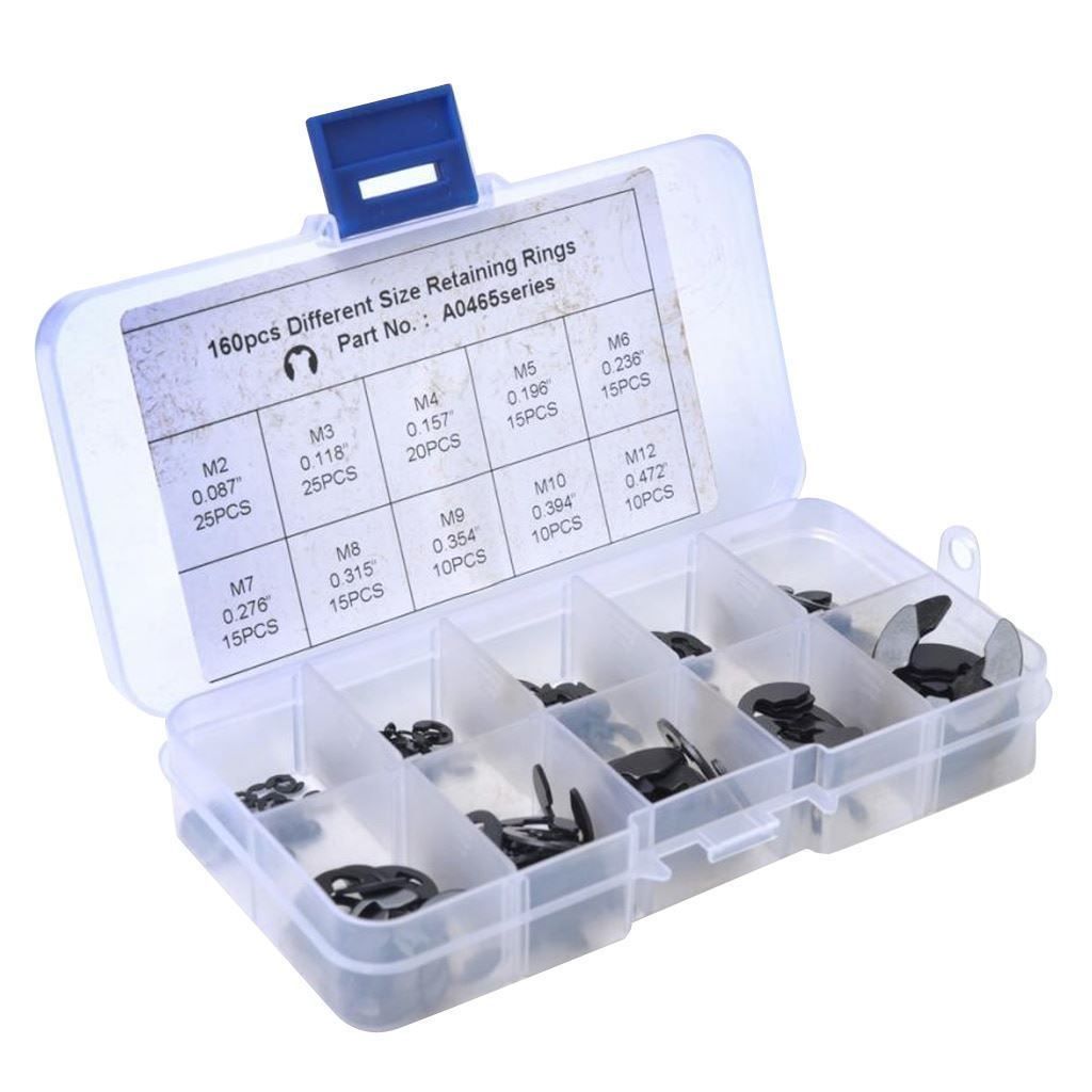 Alle Werkzeuge: bagues à encliqueter, 160 pièces Schnappringe 160pcs – Neu und originalverpackt aus Delémont von musica1948 3