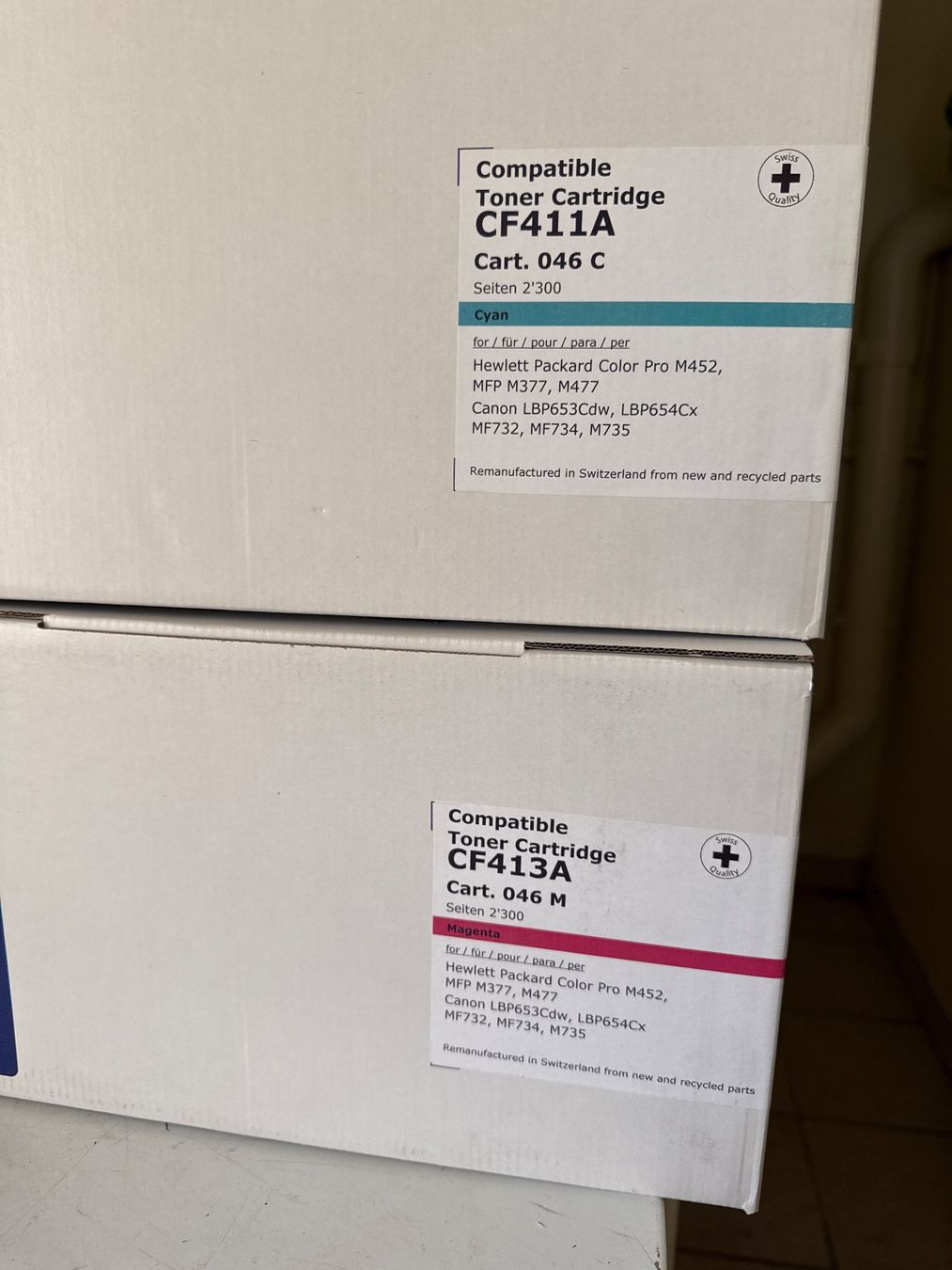 Hewlett Packard Druckerpatronen & Toner: Toner cartridge – Neu und originalverpackt aus St imier von sav_bjf9 1