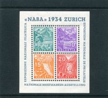 1934 NABA Block postfrisch