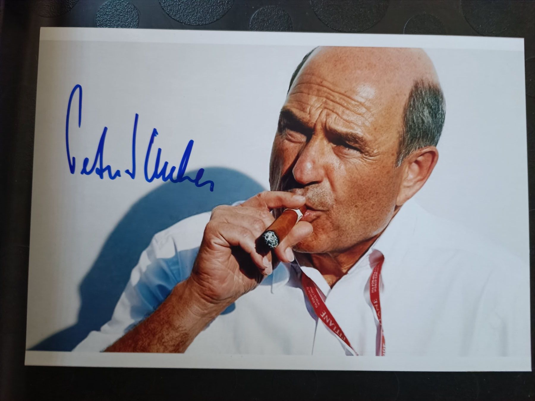 Autogramme: Peter Sauber - 13x18cm - persönlich gesammelt – Gebraucht aus Menziken von Artographs