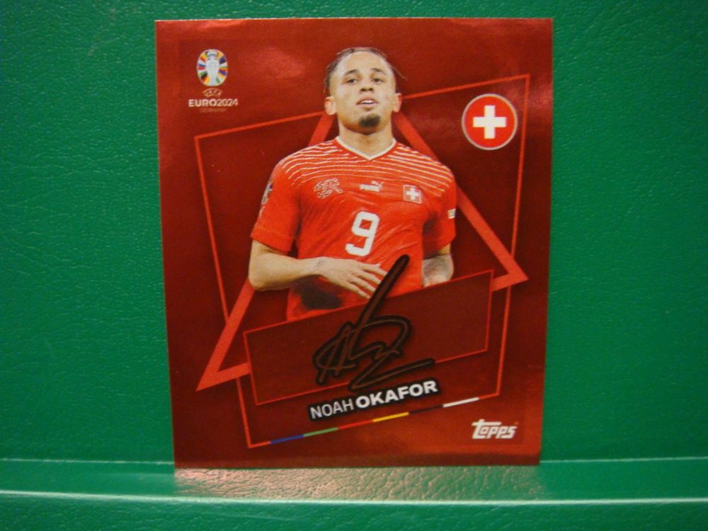 Topps UEFA Euro 2025 Schweiz SUI SP Noah Okafor Kaufen auf Ricardo