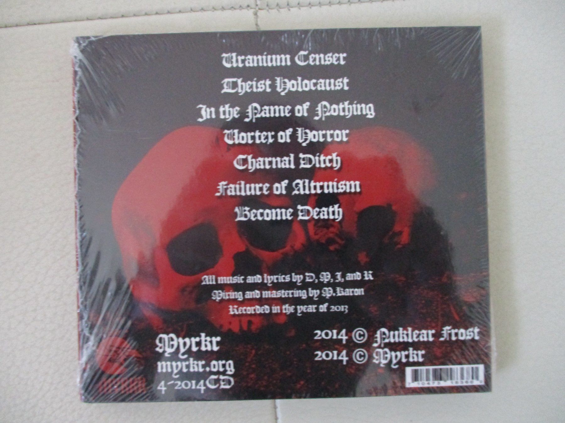 CDs: Nuklear Frost  -  Subjugation – Neu und originalverpackt aus Liestal von Disc-Point 1