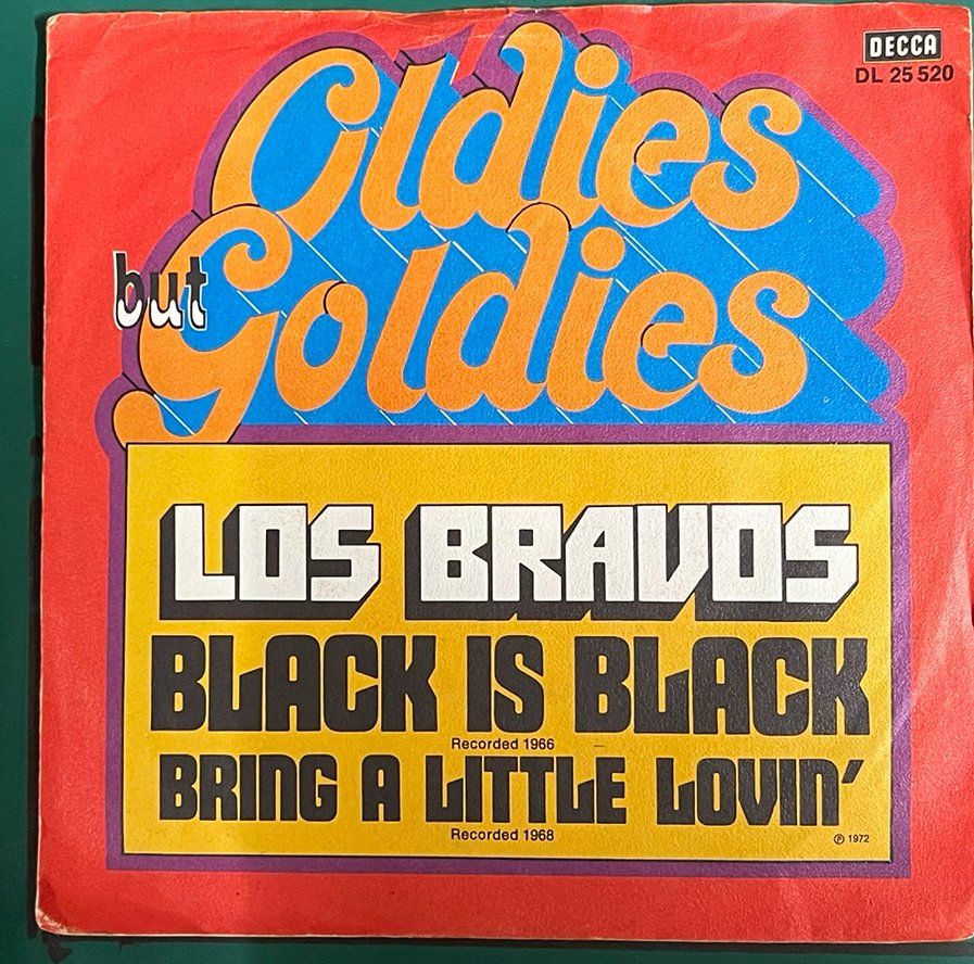 Dischi in vinile: Single: LOS BRAVOS - Black Is Black – Usato da Frenkendorf venduto da Yard-Sale-2000 1