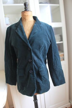 Antike Jacke aus Sammt