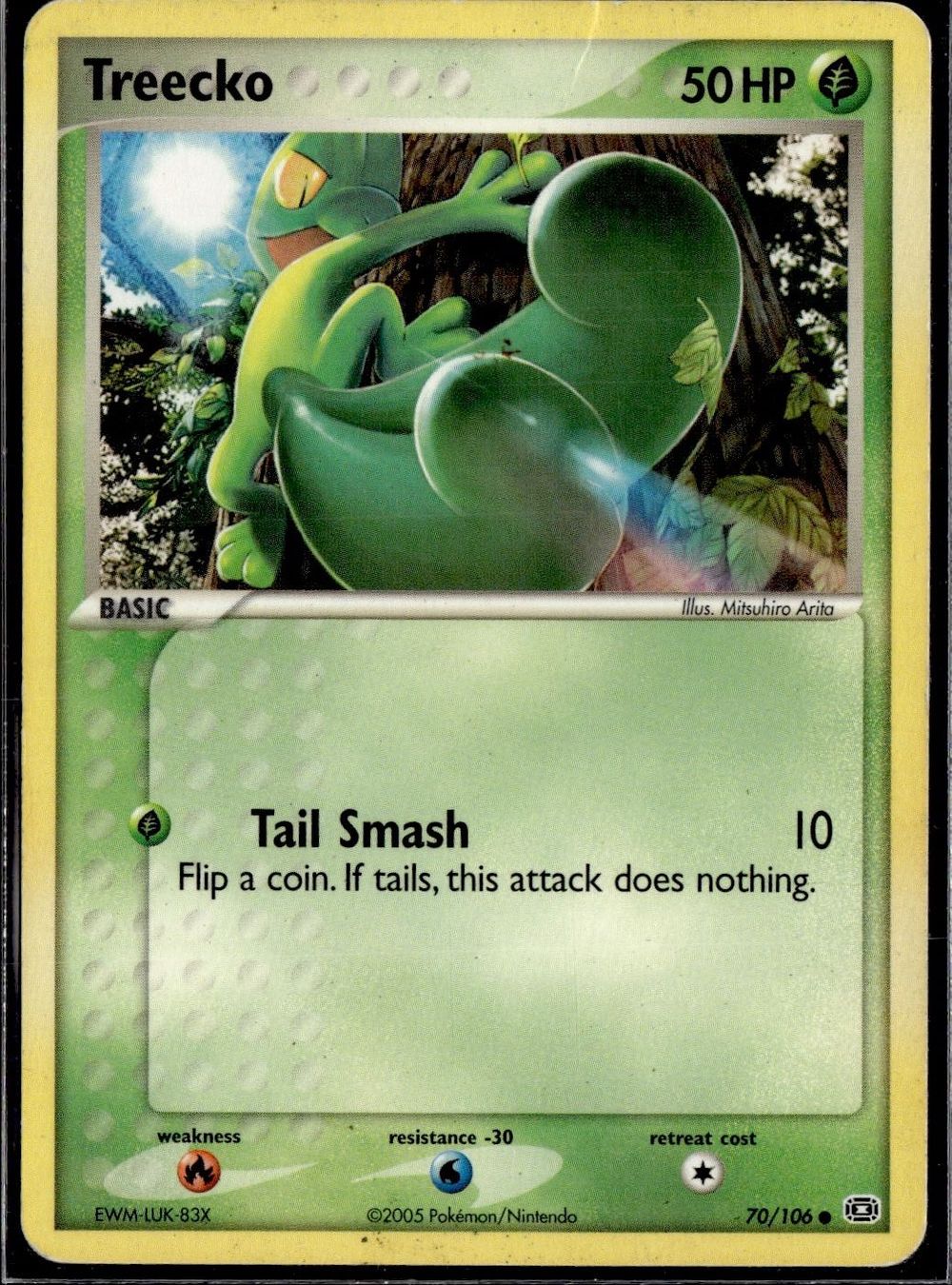 Pokémon Carte collezionabili: Treecko EX Emerald 70/106 Pokemon EN – Usato da Zürich venduto da pokemon_cards