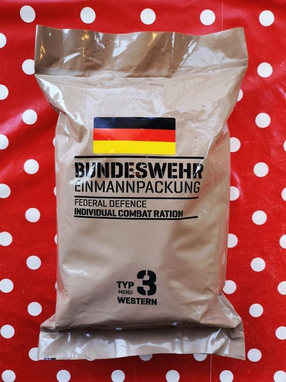 EPA BUNDESWEHR EINMANNPACKUNG TYP 5 | Militaria