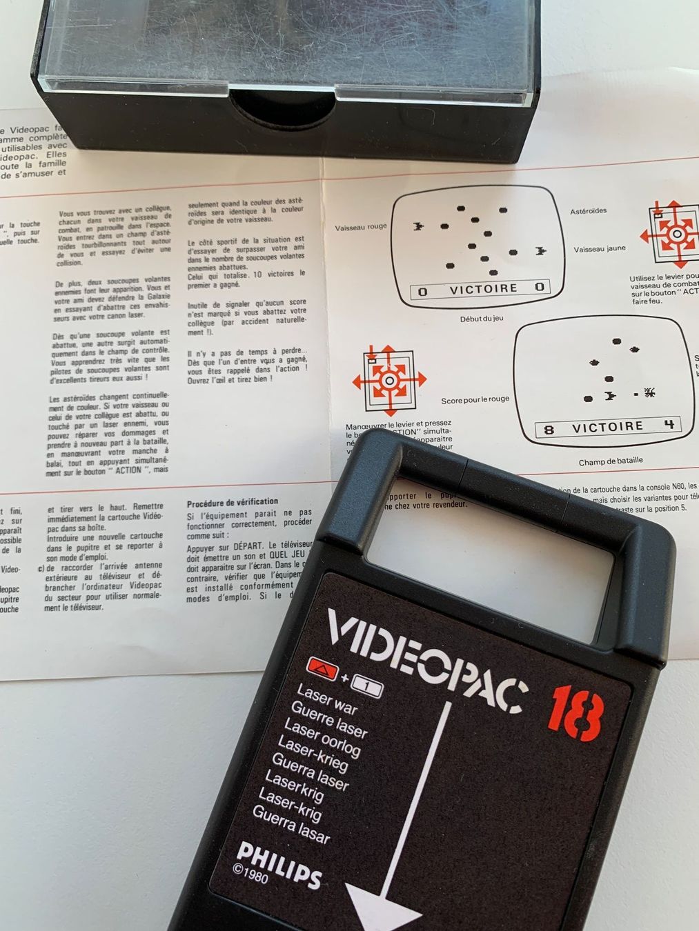 Giochi: Philips Videopac: 18 Laser-Krieg – Usato da Kaiseraugst venduto da Marsupower 1