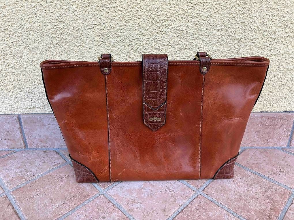Taschen für Damen: Borsa vintage di cuoio El Campero – Neu (gemäss Beschreibung) aus Oggio von chi_7gpd 3