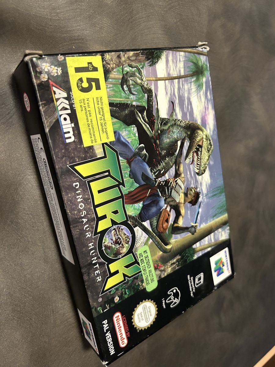 Nintendo Spiele: Nintendo 64 Turok Dinosaur Hunter  – Gebraucht aus Horw von