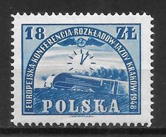 Polen Nr. 504 Eisenbahn Lokomotive * 6.10.1948