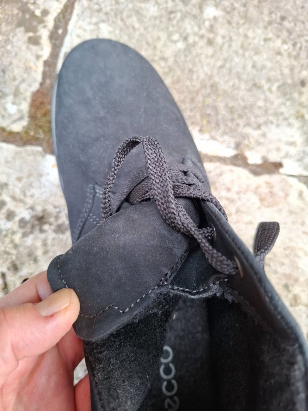 Ecco Scarpe da donna: schöne Stiefel Boots Ecco schwarz 38 neu – Nuovo (secondo la descrizione) da Ennetbaden venduto da Rosen1 7