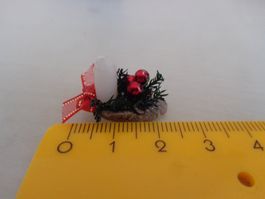 Adventsgesteck  für das Puppenhaus/Laden