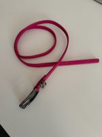 COMMA - Ledergürtel pink schmal 36