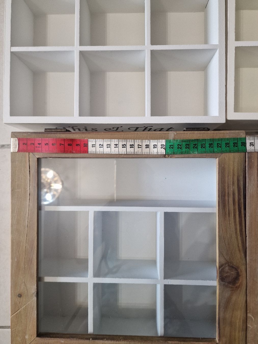Articoli in legno: 5 Holzkästchen, Teebox mit Glasdeckel und Fächern neuwertig – Usato da St. Margrethen SG venduto da Goldig 6