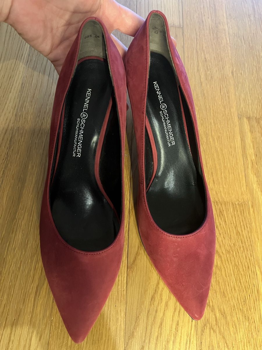 Kennel + Schmenger Scarpe da donna: Kennel & Schmenger Pumps, Echtleder, Gr. 40 Rot – Usato da Langenthal venduto da ivet7 7