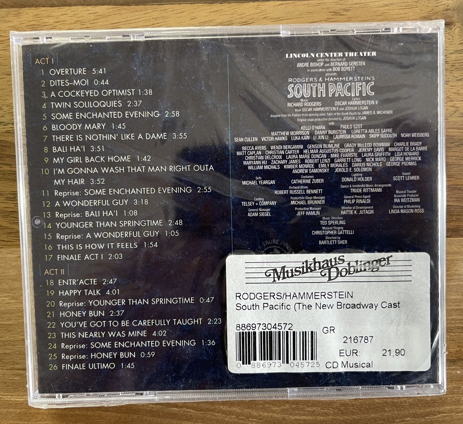 CDs: South Pacific – Neu und originalverpackt aus Oftringen von Vucki 1
