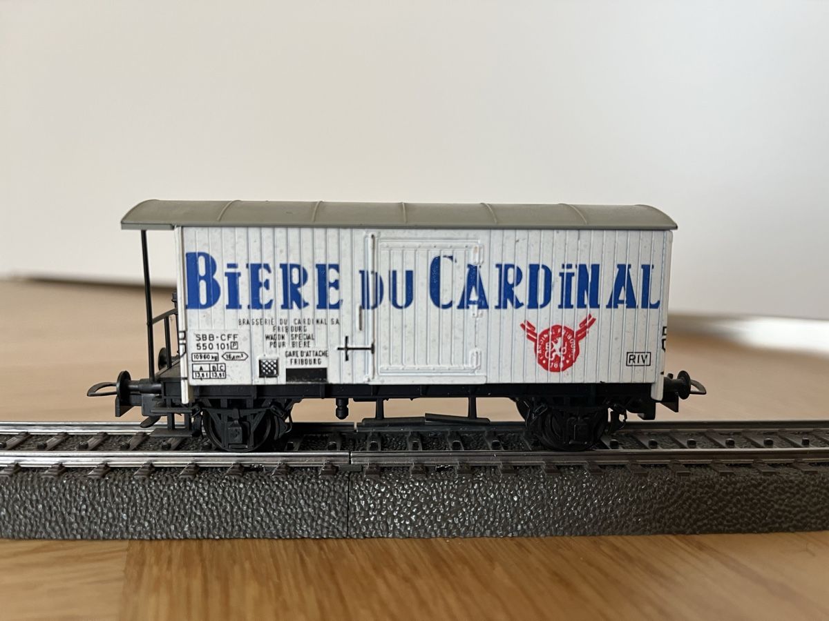 Liliput Modellini di ferrovie: Konvolut SBB Güterwagen Liliput – Usato da Basel venduto da Re620_11627 3