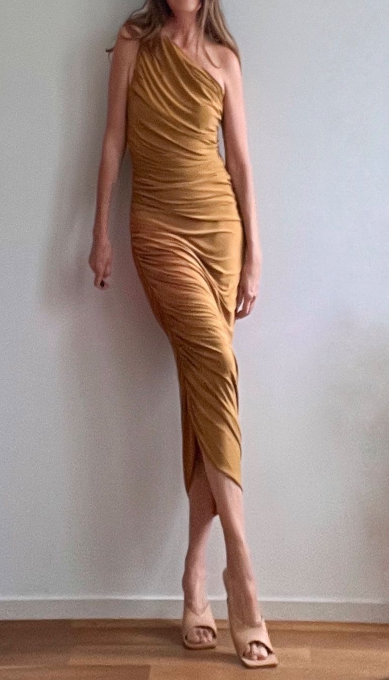 Vestiti: NORMA KAMALI  one-shoulder KLEID - neu - – Nuovo (secondo la descrizione) da Jona venduto da vanessasupermarket20