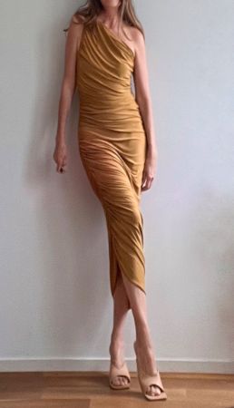NORMA KAMALI  one-shoulder KLEID - neu -