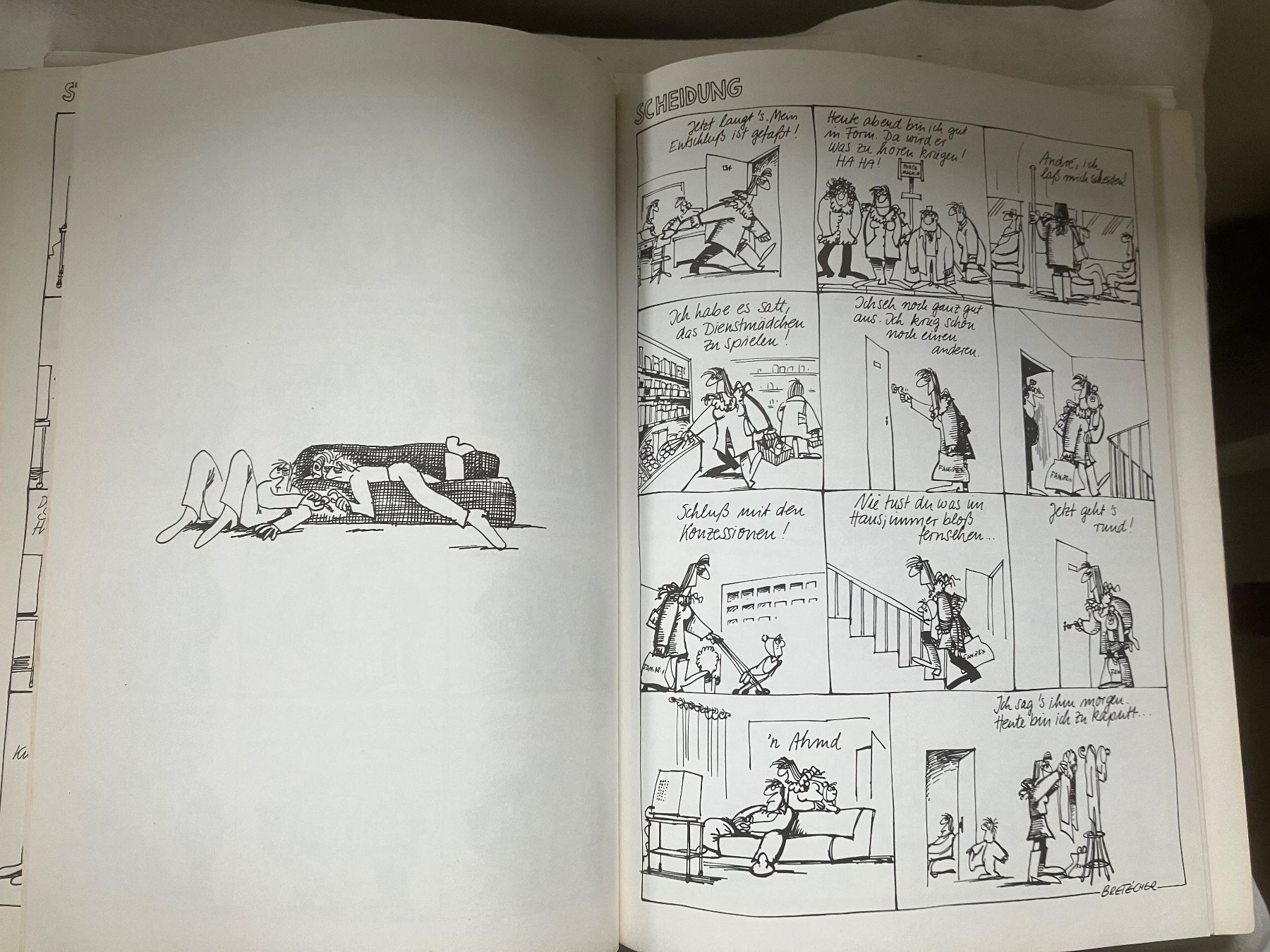 Fumetti: Claire Brétecher  Die Frustrierten – Usato da ZUERICH venduto da Carolus1 7