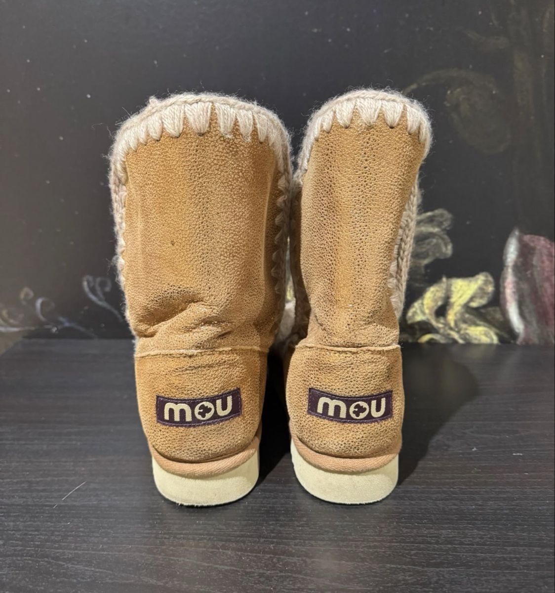 Mou Damenschuhe: Mou Eskimo Stiefel braun mit Lammfellfutter Grösse 38 – Gebraucht aus Dübendorf von nad_ghc8 1