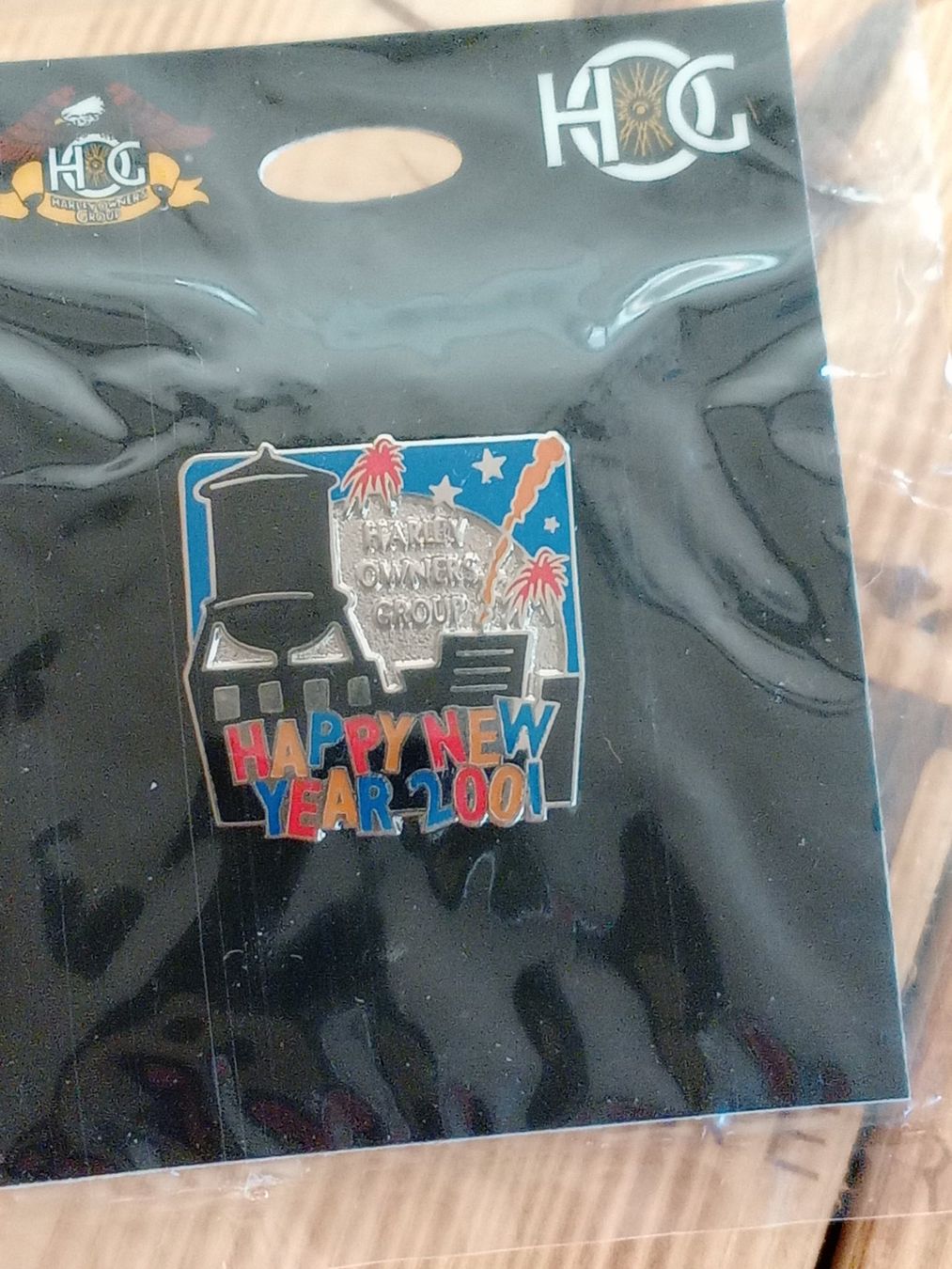 Hayley Owners Group Pin Happy New Year 2001 Selten! (Neuf avec ...