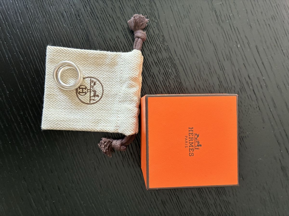 Hermès Anelli: Hermès „vertige“ ring. Size 48 – Usato da Zürich venduto da BobJones 2
