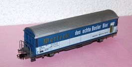Roco h0 4340F Warteck Bier Schiebewandwagen, DC