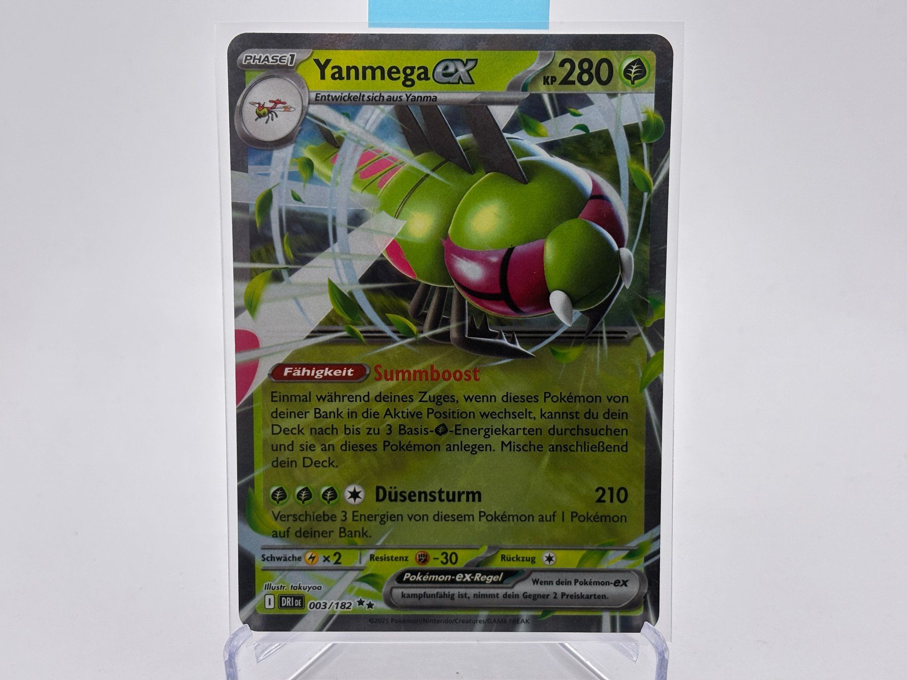 Pokémon Carte collezionabili: Ewige Rivalen - Yanmega ex (DRI 3) - DE – Nuovo (secondo la descrizione) da Allschwil venduto da Bullach