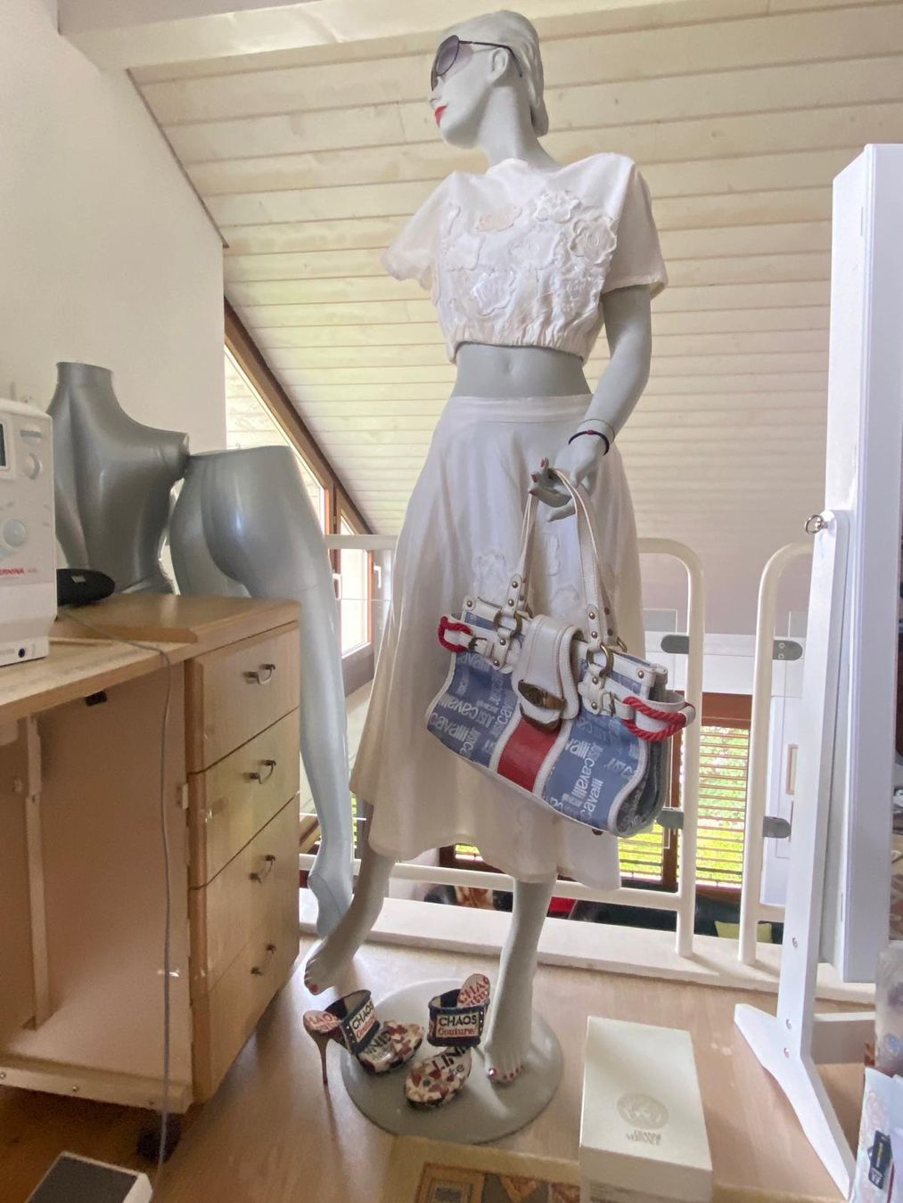Vestiti: Kleid 2teilig, Vintage – Usato da Neuhausen venduto da Lechasseur 1