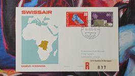 CL36 Enveloppe + Timbre Suisse - Theme Aviation 1970