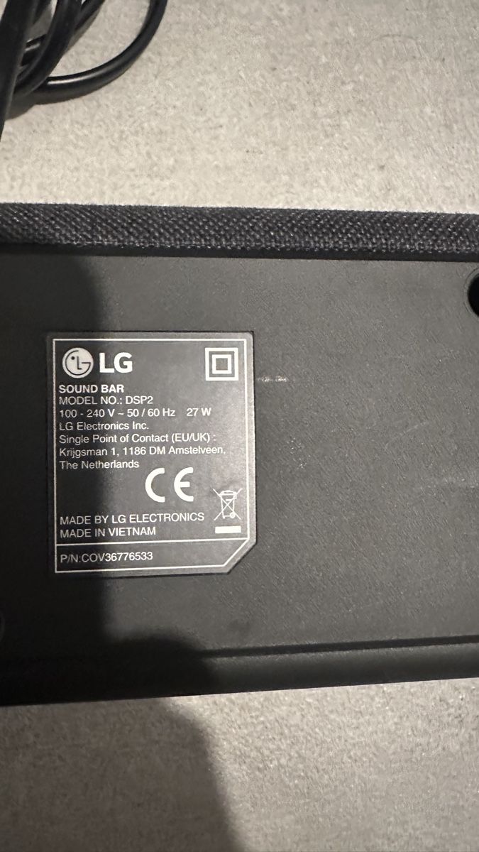 LG Casse acustiche: Lg Soundbar DSP2 – Usato da Ennetbürgen venduto da mausyf123 2
