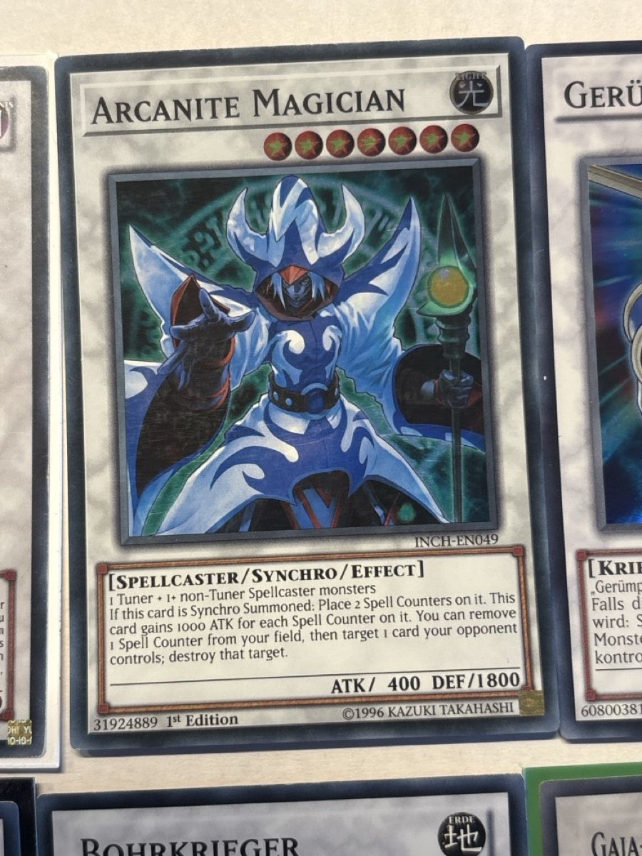 Yugioh Carte collezionabili: Yugioh Synchro Paket 7X Super Rare – Usato da Speicherschwendi venduto da YugisKartenKammer 2