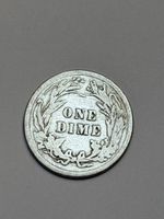 Pièce 1 Dime USA 1912 Argent 2.34g