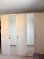 Kleiderschrank 5-türig mit 2 Spiegeln