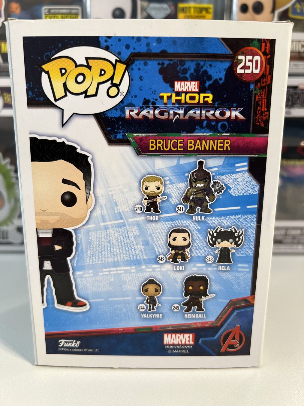 Funko Statuette: Funko POP! Marvel Thor Ragnarok Bruce Banner Edition Limitée – Usato da Le Mouret venduto da perfectbijou 2