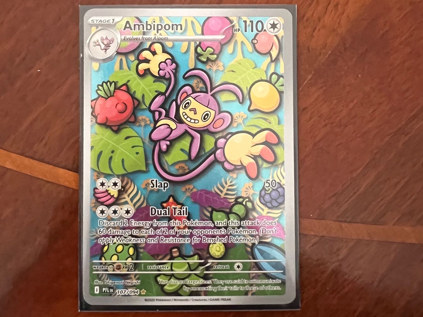 Pokémon Carte collezionabili: Ambipom IR -EN- Phantasmal Flames – Nuovo (secondo la descrizione) da Baden venduto da Penguinmita