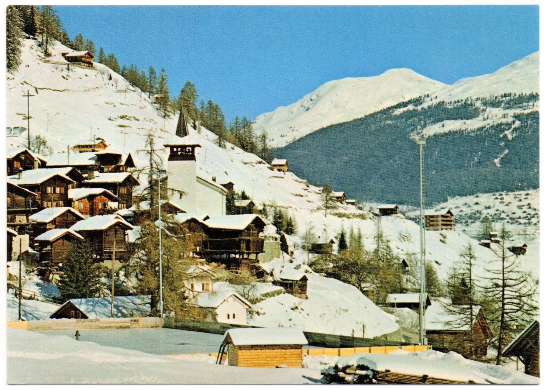 Cartes postales: GRIMENTZ Eisbahn – D'occasion à Jona par philajona