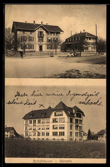 Cartes postales: AK Bümpliz, Die Schulhäuser – D'occasion à Berlin par bartko-reher