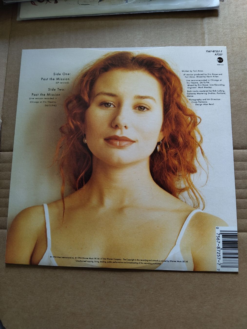 Schallplatten: Tori Amos - Past The Mission 7" Single – Gebraucht aus Büsserach von Bey23 1