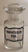 Apothekerflasche NAPHTALIN Um 1900 13cm