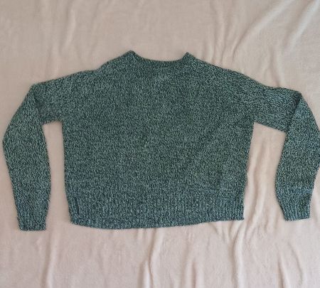 Pullover Damen schwarz-weiss meliert Grösse S guter Zustand
