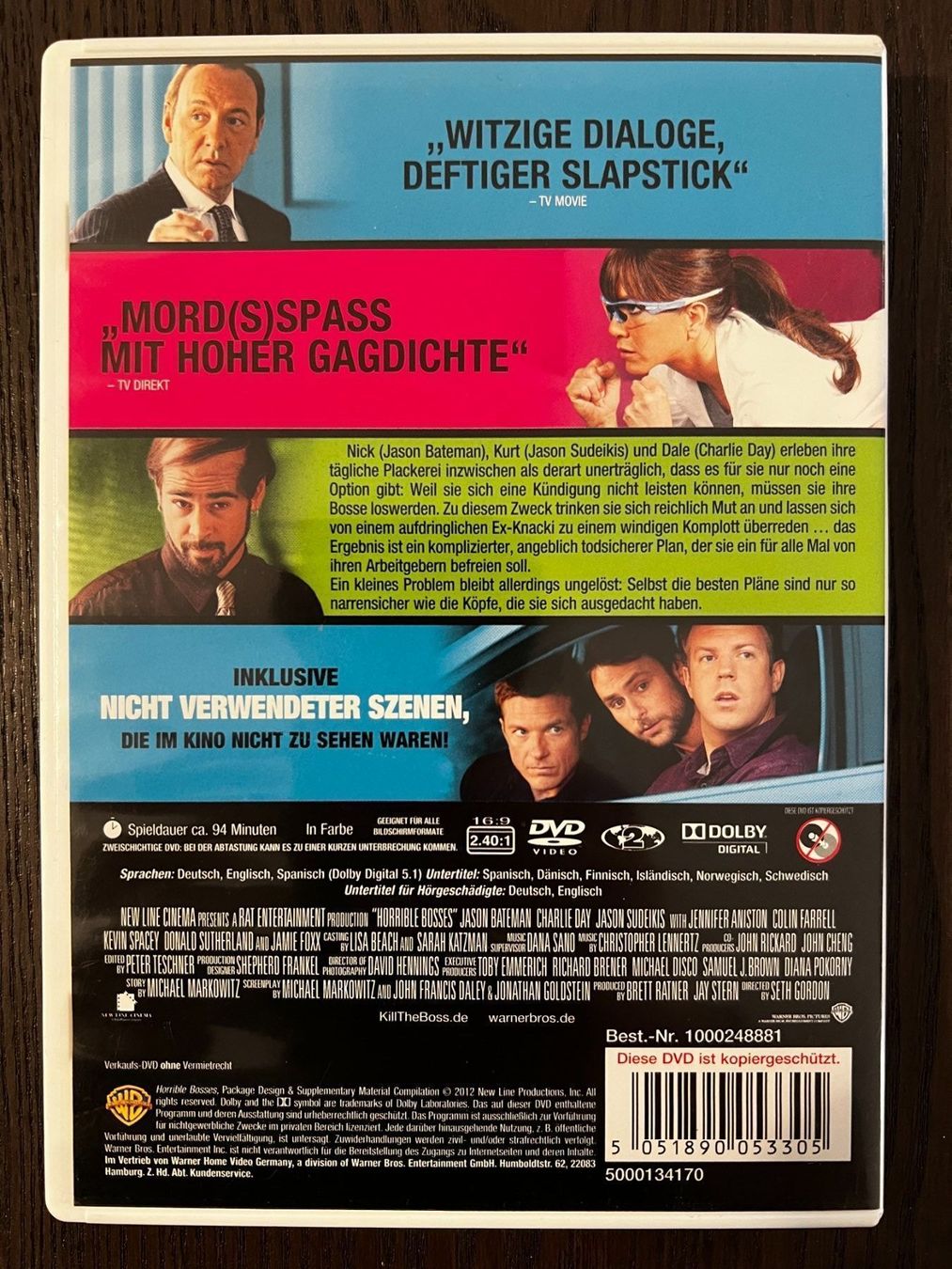 Tutti i DVDs: Kill the Boss – Usato da Zürich venduto da FilmFreunde 1