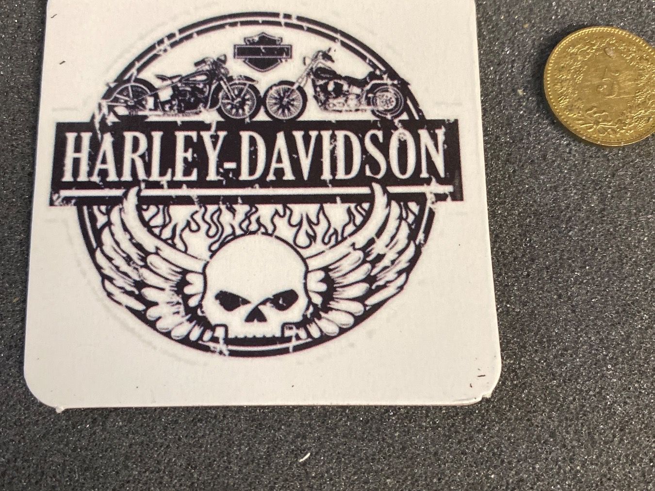 Harley-Davidson Magnete: HARLEY-DAVIDSON -  4 MAGNETS – Gebraucht aus Le Brassus von cinema13 1