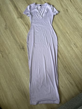 Shein Robe longue violette Taille XS