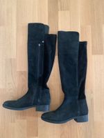 Geox overknee Stiefel aus weichem Veloursleder (Gr. 39)