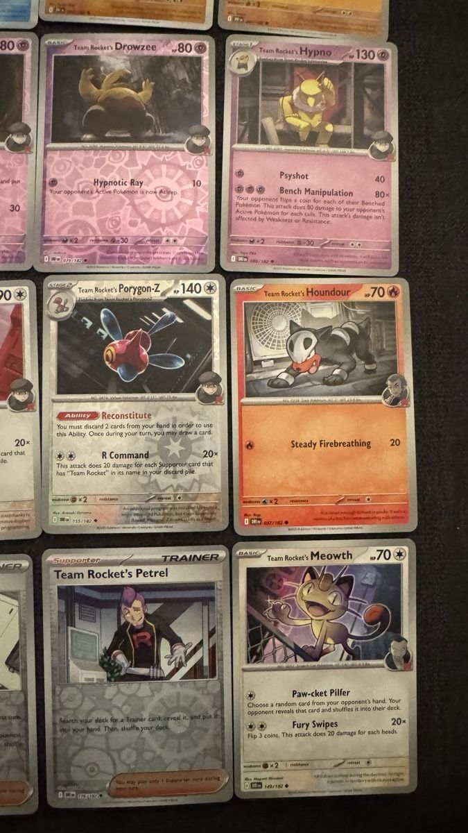 Pokémon Carte collezionabili: 21 Pokémon Karten Sammlung - Team Rocket Set – Nuovo (secondo la descrizione) da Dietlikon venduto da abd_7qwy 5