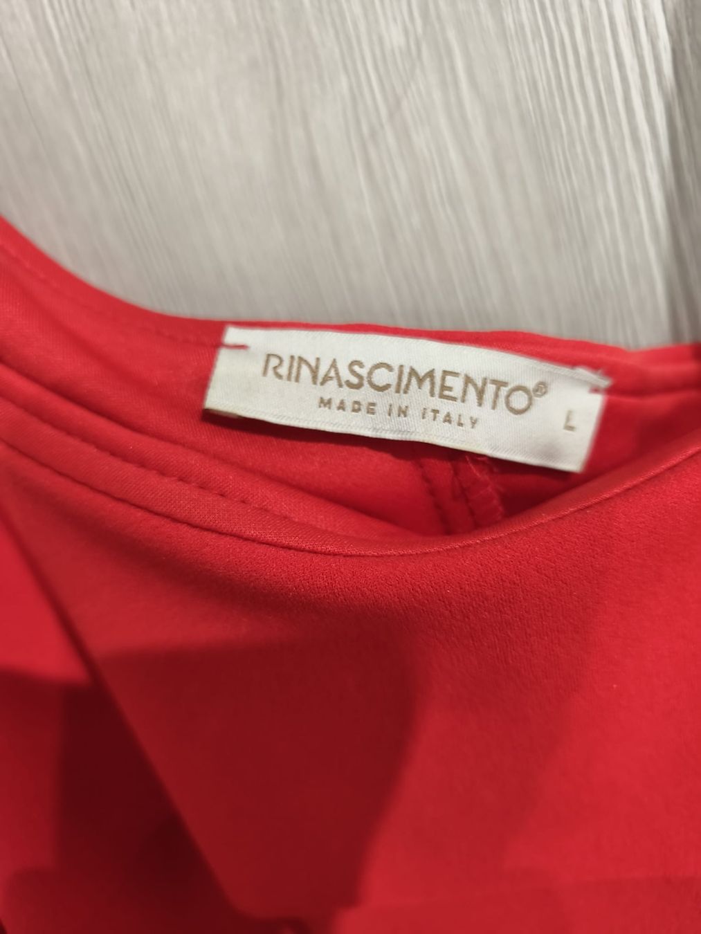 Vestiti: Rotes Cocktailkleid  – Usato da Schänis venduto da M.a.r.k.85 2