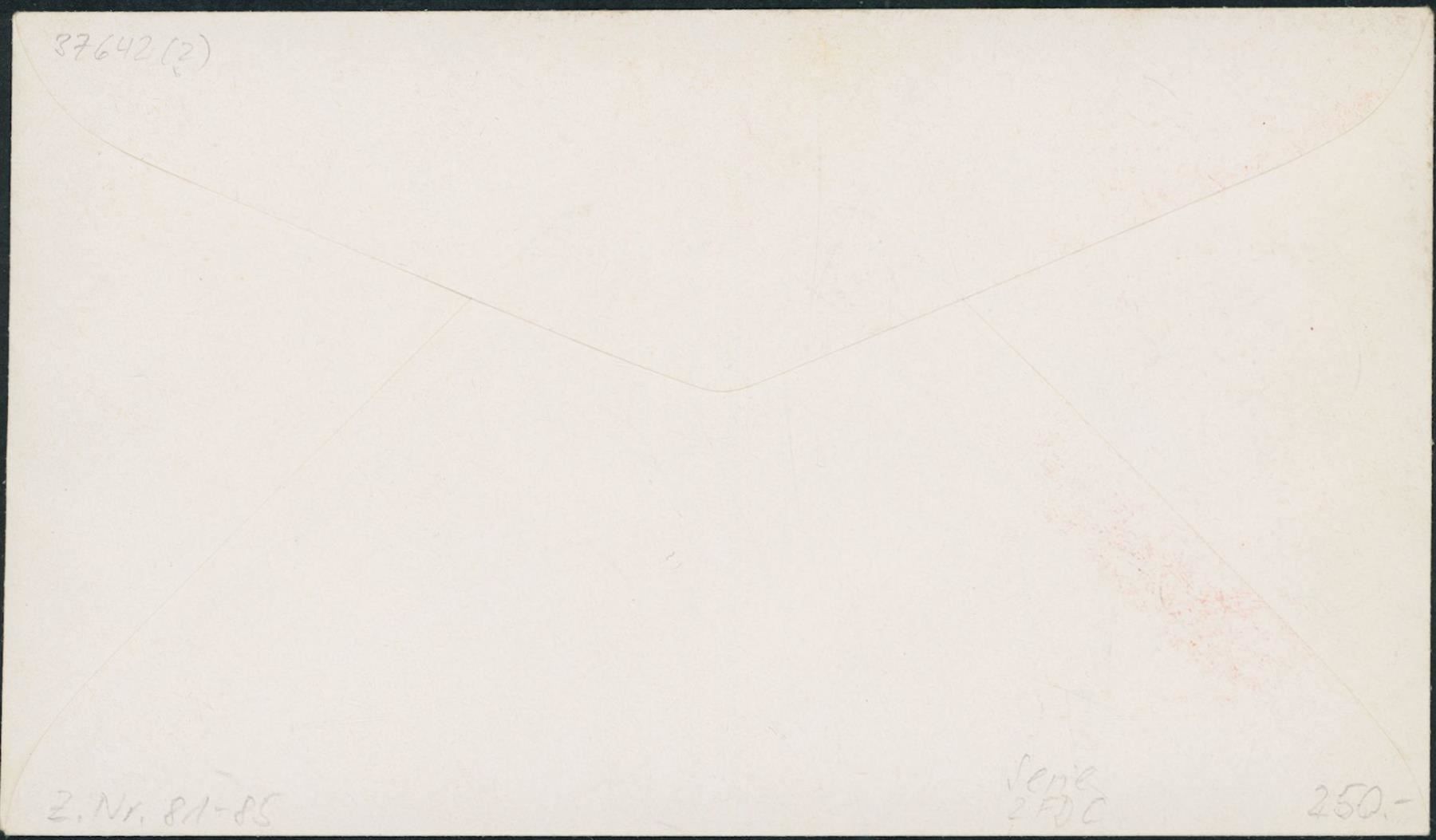 Tous les timbres: 1957 - Pro Patria - FDC ET – D'occasion à Schindellegi par leecollect 2