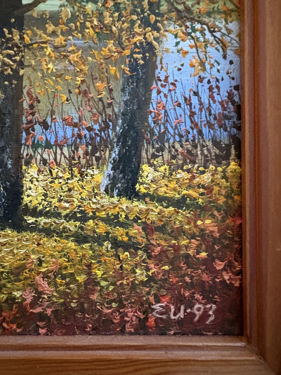 Foto & Immagini: Gemälde Herbstlandschaft "EU 93", Original mit Rahmen – Usato da Rothenburg venduto da meg_ln8t 2